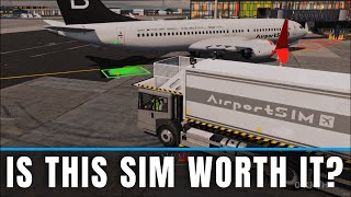 This SIM could have been BETTER .. Airport Sim | FIRST LOOK |