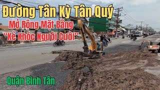 "Biến Hình"Đường Tân kỳ Tân Quý Giải Toả Mở Rộng Mặt Đường Bất Ngờ Giảm Ùn Tắc