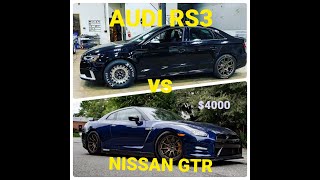 FBO Nissan GTR vs FBO Audi RS3 $4000