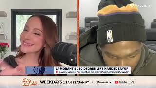 Kevin Durant Says Ja Morant Is "The Most Athletic Person He's Ever Seen" On Kay Adams Show