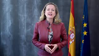 Video Statement from Nadia Calviño, Spain's Vice-President and Minister of Economy