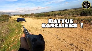 ☆chasse aux sangliers - TIRS DE 5 SANGLIERS !☆