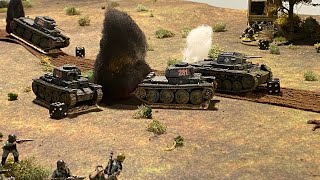 Bolt Action WW2 Battle report: Early war French vs Germans