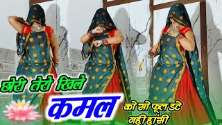 छोरी तेरो खिले कमल को सो फूल डटे नही हांसी || सुपरहिट सॉन्ग || #djsong #dance #meenageet 2024