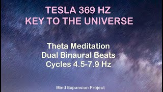 Nikola Tesla 369 Hz Divine Code to Achieve Anything, Reset The Mind, Unlock the Universe