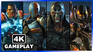 Batman Arkham Origins All Bosses (All 8 Assassins Fight) 4K 60FPS PC Gameplay