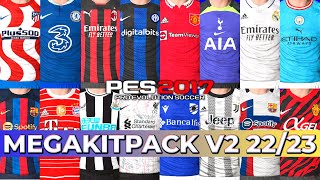 PES 2017 Mega Kitpack V2 2022/2023 | Last Update