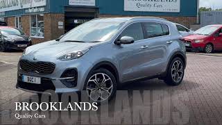 🇰🇷🇰🇷🇰🇷Kℹ️🅰️ SPORTAGE GT-LINE AUTO 1.6CRDi 2️⃣0️⃣1️⃣8️⃣ 6️⃣8️⃣Lunar🌒Silver🇰🇷🇰🇷Brooklands Quality Cars