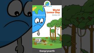 World Lemur Day - October 25 #shorts