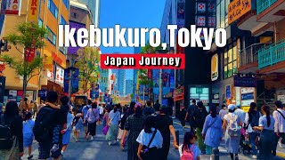 Tokyo Ikebukuro Walking Tour -4K JAPAN-  東京池袋