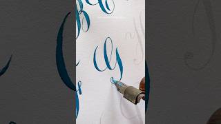 Must Try This Lettering Tutorial #shorts #calligraphy #lettering