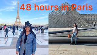 France Travel Vlog:Once upon a time in Paris| Eiffel Tower | Louvre Museum | Champs-Élysées.