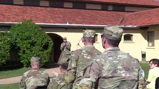 77th Army Band Relinquishment of Command Ceremony