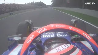 Lawson flips off Perez | Mexican GP 2024