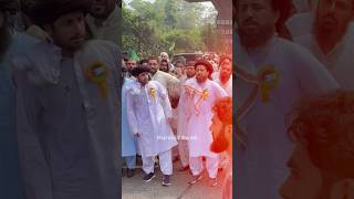 حافظ سعد رضوی لاہور کی سڑکوں پر پیدل چلتے ہوئے|Hafiz Saad Rizvi Short#viralshort #murshidswag