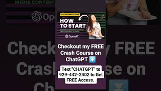 CHATGPT CRASH COURSE and Tutorial: From Beginner to Advanced