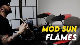 MOD SUN feat Avril Lavigne -「Flames」- Drum Cover