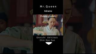 modern food gnocchi is eaten  in Joseon Dynasty #cooking kdrama #kfood  #mrqueen #shinhyesun