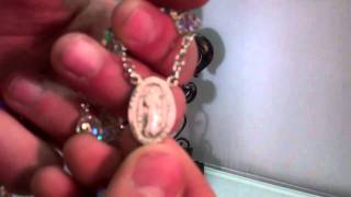 Buy Rosaries: Divine Mercy Chaplet ~ Swarovski Sterling Rosary