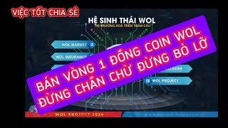 WORD OF LIFE BÁN VÒNG 1 ĐỒNG COIN WOL ĐỪNG CHẦN CHỪ. ĐỪNG BỎ LỠ NÓ RẤT GIÁ TRỊ MUA ĐƯỢC LÀ TỐT LẮM