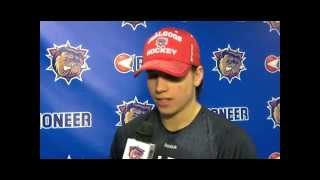 Sven Andrigetto talks about his first few NHL games