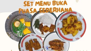 4 IDE MENU BUKA PUASA SEDERHANA TIDAK CUKUP NASI SEPIRING!!!