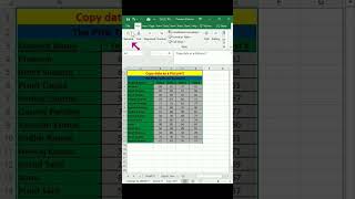 Excel Trick: Copy data as a Picture in Excel.