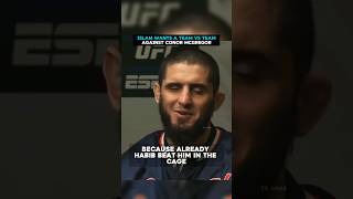 Islam Makhachev wants a team vs team fight against Conor McGregor