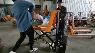 Jingxin Forklift | Auto Electric High Lift Pallet Truck, Electric Pallet Truck Manufacturers