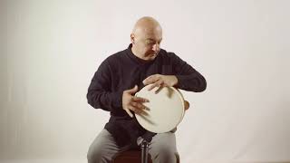 Andrea Piccioni plays the frame drum CALLIOPE by Biagio Panico part 3