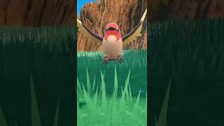 Shiny Talonflame evolved from Fletchinder in Pokemon Scarlet Violet