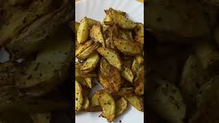 Oil -FreePotato Wedges (Air-Fried)#shorts #deliciousfood #recipe