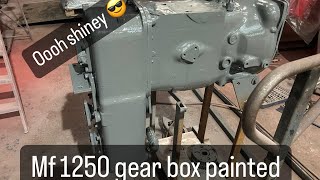 Massey 1250 gear box all painted ,