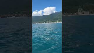 Прокатимся по морю вдоль Гагры на катере?! #абхазия #travel #отдых #summer #видео #море #юг #сегодня