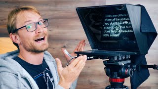 I couldn't make videos without this: My 3D Printed Teleprompter!