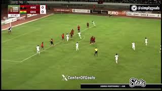 🇦🇴 v/s 🇬🇭 Jordan's free kick Goal against Angola