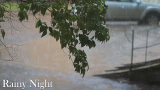 L'hypnose du sommeil pour s'endormir en 3 minutes avec des pluies torrentielles et un fort tonnerre