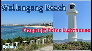 WOLLONGONG BEACH AND THE LIGHTHOUSE