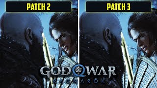 God of War Ragnarok PC Patch 2 VS Patch 3 Performance Comparison