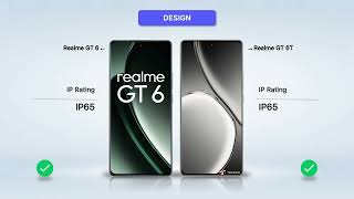 Realme GT 6 vs Realme GT 6T : Full Comparison