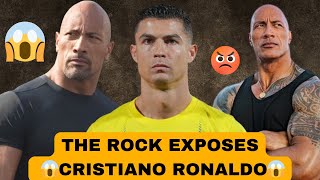 THE ROCK exposes CRISTIANO RONALDO. STRONG ACCUSATIONS.