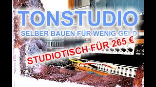 Tonstudio selber bauen - just do it!