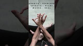 Fearless Heart Mudra