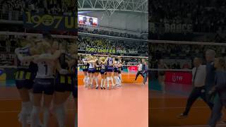 Axa Sigorta Şampiyonlar Kupası Şampiyonu FENERBAHÇE MEDICANA 🏆 #volleyball #shorts