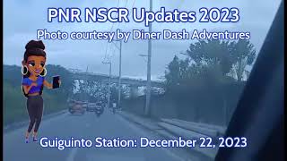 PNR NSCR Updates 2023 Bocaue & Guiguinto Station