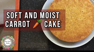 soft and moist carrot cake recipe by NnRr's Kitchen | nnrr kitchen