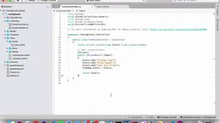 C# Coding Events Part 2: Create and Render a Form