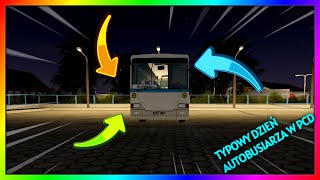 TYPOWY DZIEŃ AUTOBUSIARZA W POLISH CAR DRIVING W ROBLOX!