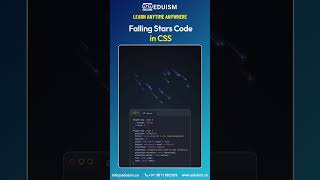 Falling Stars Code in CSS! #css #html #js #ai #ml #webdeveloper #javascript #dataanalysis #coding