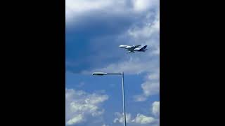 Impressive Lufthansa Airbus A380-800 taking off from Munich Airport (MUC)